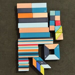 Tegu Wooden Magnetic Blocks